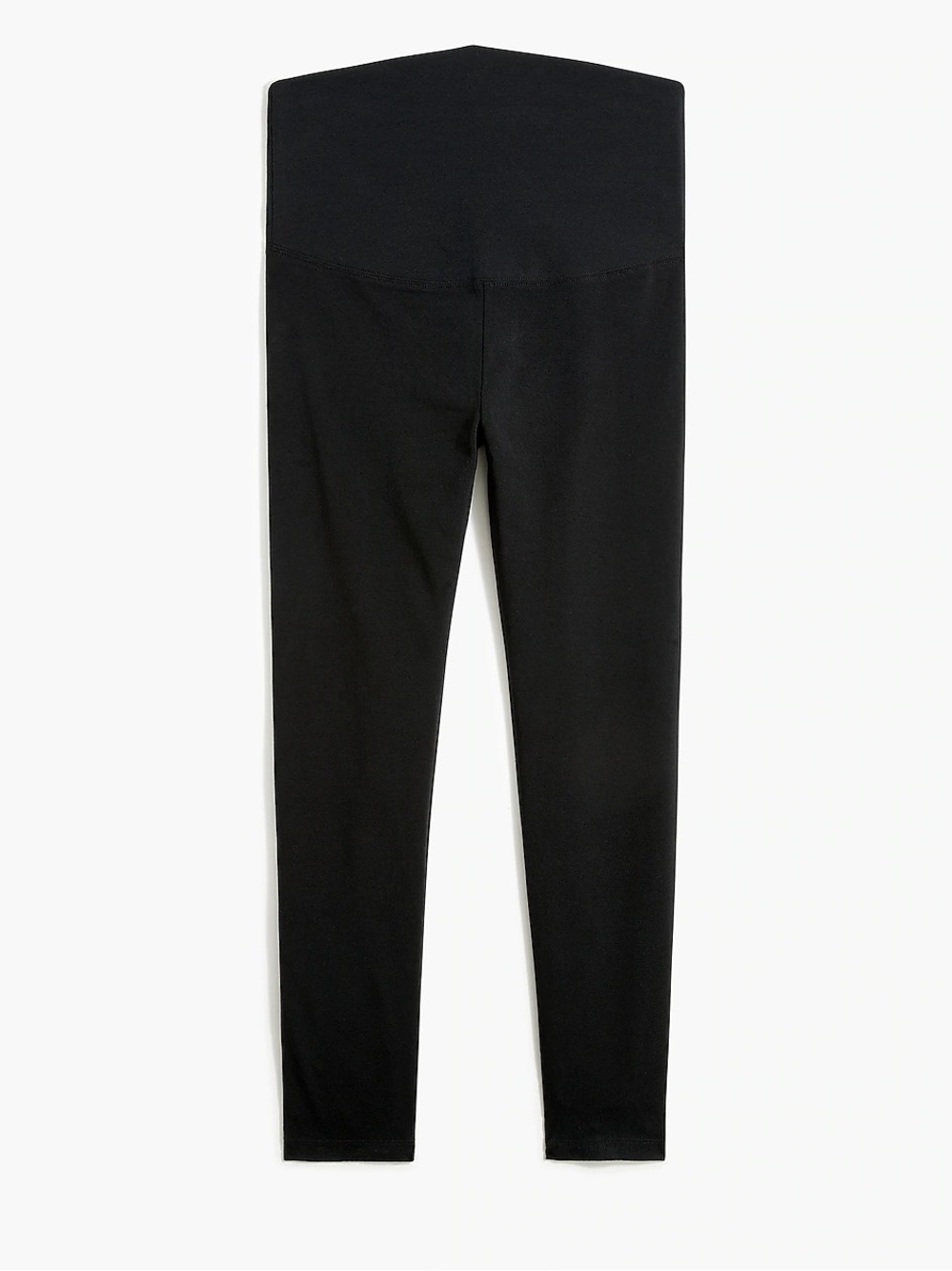 J.Crew Maternity Leggings Black Full Length Over Belly Size Large